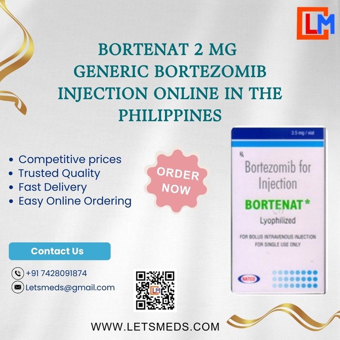 1st picture of Bortenat 2 mg Bortezomib Injection Online Price in the Philippines For Sale in Cebu, Philippines