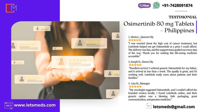 2nd picture of Buy Osimertinib 80 mg Tablet Presyo Online Philippines For Sale in Cebu, Philippines