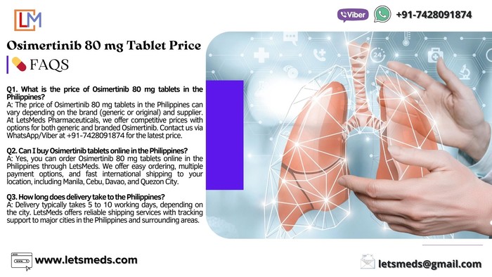 1st picture of Buy Osimertinib 80 mg Tablet Presyo Online Philippines For Sale in Cebu, Philippines