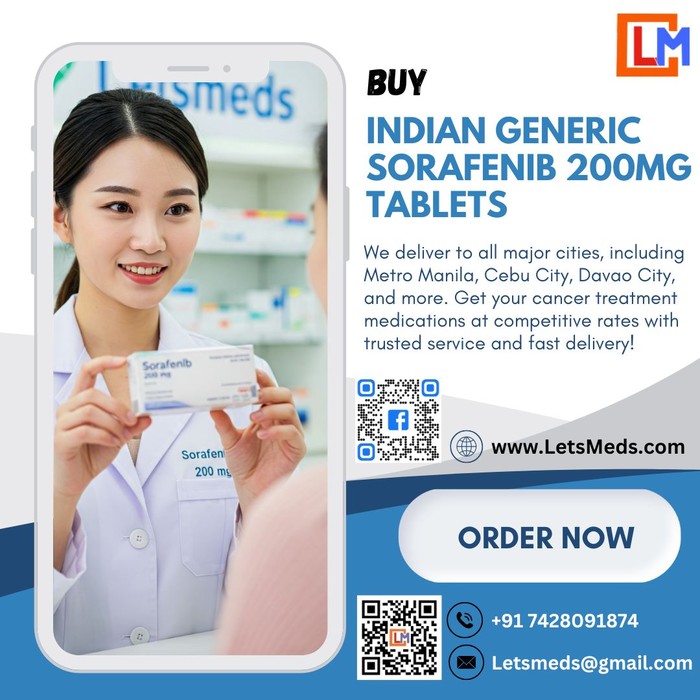 1st picture of Buy Sorafenib 200 mg Tablet Price In Philippines, Malaysia, USA, UK For Sale in Cebu, Philippines