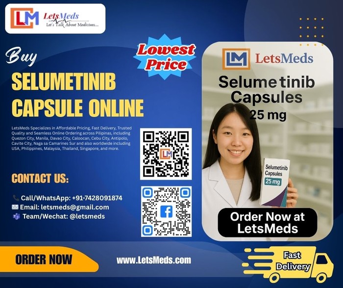 1st picture of Buy Affordable selumetinib price in Philippines At LetsMeds For Sale in Cebu, Philippines