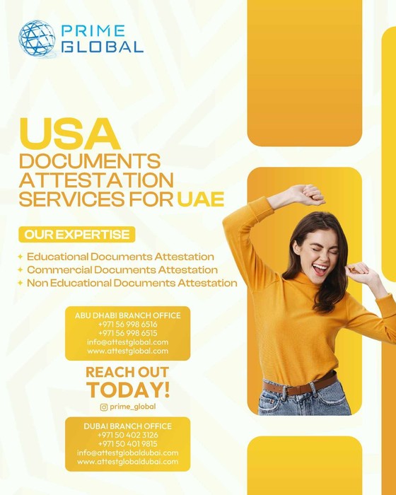 1st picture of Professional US Document Attestation in Dubai, UAE Announcement in Cebu, Philippines