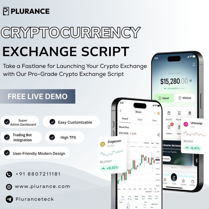1st picture of Next-Gen Cryptocurrency Exchange Script with Advanced Trading Engine For Sale in Cebu, Philippines