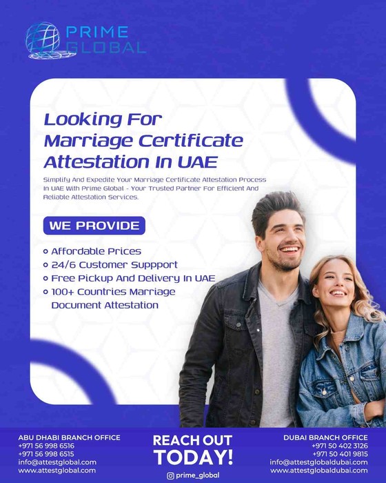 1st picture of Marriage Certificate Attestation Process for Family Visa in UAE Announcement in Cebu, Philippines