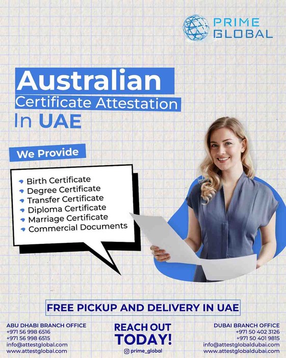 1st picture of Hassle free: Australian documents attestation services in the UAE Offer in Cebu, Philippines