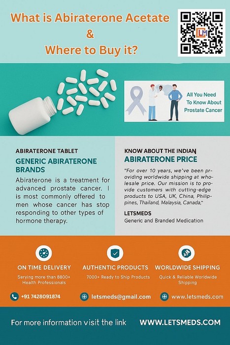 1st picture of Affordable Abiraterone Acetate Tablets 250 mg Available Online in Philippines For Sale in Cebu, Philippines