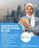 Professional Degree Certificate Attestation in Dubai & Abu Dhabi