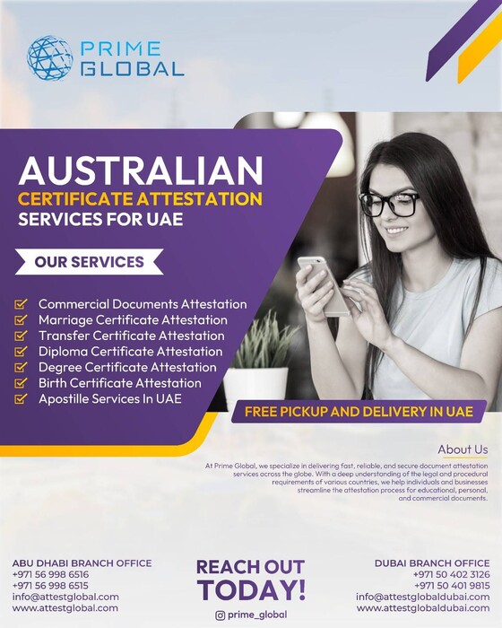 1st picture of Complete Australia Document Attestation Solution UAE Offer in Cebu, Philippines