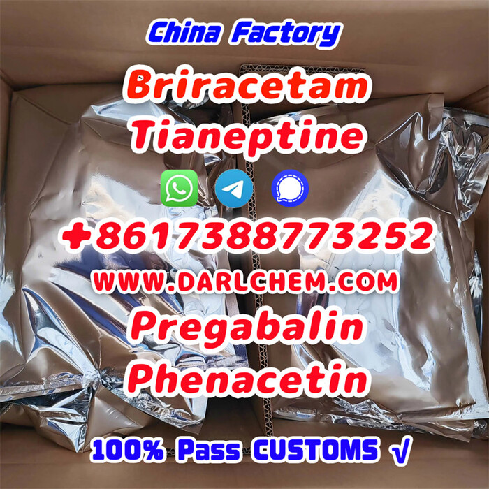 4th picture of pregabalin Brivaracetam Tianeptine raw crystal powder 148553-50-8 Top Quality For Sale in Cebu, Philippines