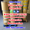 Lidocaine Benzocaine Procaine raw Powder 137-58-6 China Factory