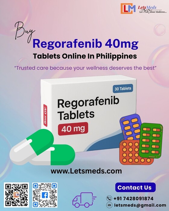 1st picture of Regorafenib Price Philippines | Buy Regorafenib 40mg Tablets Online For Sale in Cebu, Philippines
