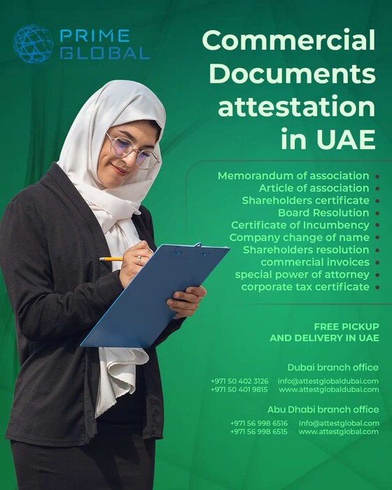 1st picture of Quick Commercial Document Legalization in Abu Dhabi, UAE Offer in Cebu, Philippines