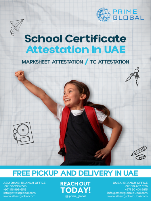 1st picture of School Certificate Attestation Services with Free Pickup & Delivery in UAE Announcement in Cebu, Philippines