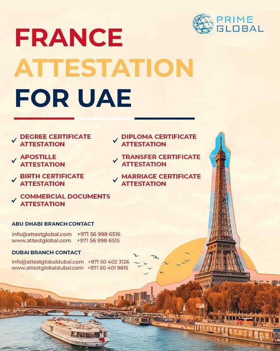 1st picture of Affordable France Document Attestation Services in the UAE Announcement in Cebu, Philippines