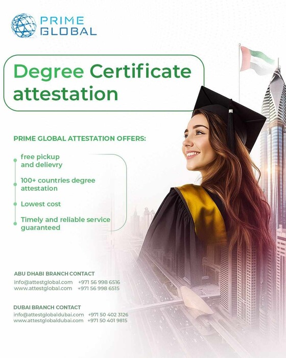 1st picture of Abu Dhabi Degree Certificate Attestation – Certified & Affordable Offer in Cebu, Philippines