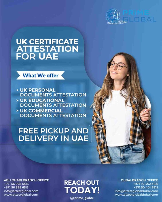 1st picture of Fast & Reliable UK Certificate Attestation Services in UAE Announcement in Cebu, Philippines