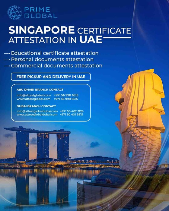 1st picture of Step-by-Step Process of Singapore Document Attestation in UAE Offer in Cebu, Philippines