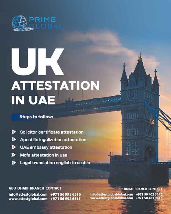 1st picture of Certified UK Certificate Attestation Services in UAE Offer in Cebu, Philippines