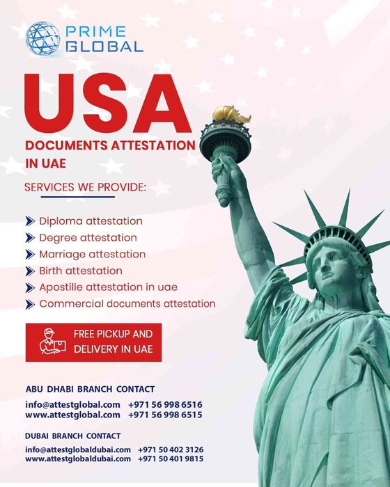 1st picture of Reliable and Trusted USA Certificate attestation services in the UAE Announcement in Cebu, Philippines
