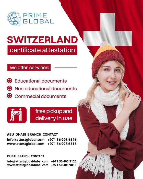 1st picture of Complete Guide to Switzerland Document Attestation in the UAE Offer in Cebu, Philippines