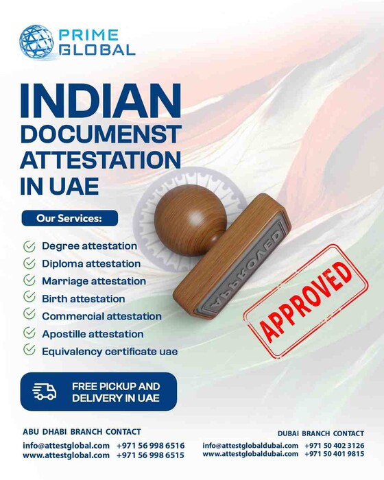 1st picture of Fast-Track Indian Document Attestation Services Across All Emirates Offer in Cebu, Philippines