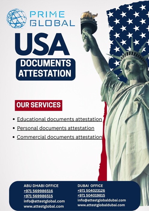 1st picture of Professional USA Document Attestation Agency in Dubai and Abu Dhabi Announcement in Cebu, Philippines