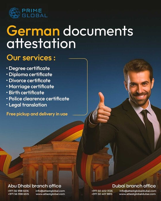 1st picture of Professional Germany Document Validation for UAE Employment & Visa Announcement in Cebu, Philippines