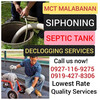 MCT Malabanan habwa septic tank services
