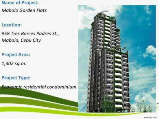 1st picture of Studio Unit @ Mabolo Garden Flats near Ayala Business Center For Sale in Cebu, Philippines