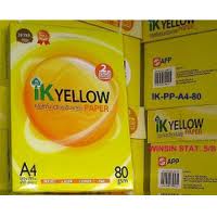 1st picture of IK Yellow A4 Copy Paper 80gsm/75gsm/70gsm For Sale in Cebu, Philippines