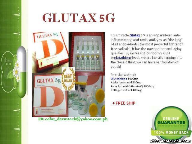 1st picture of cheapest Glutax 5g @ php 3000 only( GLUTATHIONE) For Sale in Cebu, Philippines