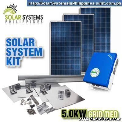 1st picture of 5 0kW Grid Tie Solar Systems Kit For Sale in Cebu, Philippines