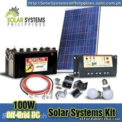 1st picture of 100W Off Grid Solar System Kits For Sale in Cebu, Philippines
