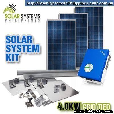 1st picture of 4 0kW Grid Tie Solar Systems Kit For Sale in Cebu, Philippines