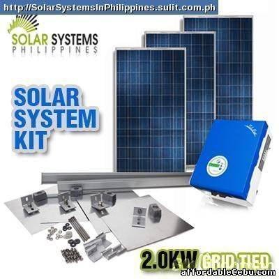 1st picture of 2 0kW Grid Tie Solar Systems Kit For Sale in Cebu, Philippines