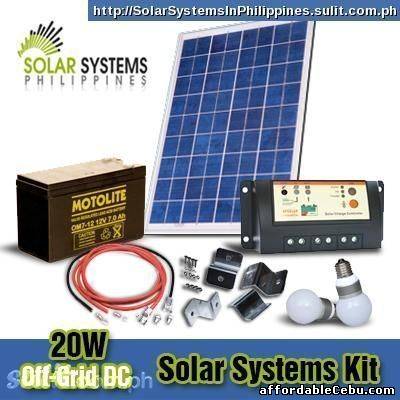 1st picture of 20W Off Grid DC Solar System Kits For Sale in Cebu, Philippines