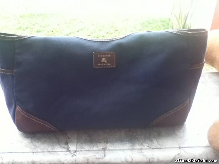 1st picture of AUTHENTIC BURBERRY BLUE LABEL REVERSIBLE TOTE BAG, PRELOVED,BAG For Sale in Cebu, Philippines