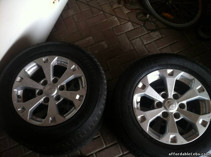 2nd picture of MITSUBISHI RIMS AND TIRES R16 AND R17 For Sale in Cebu, Philippines