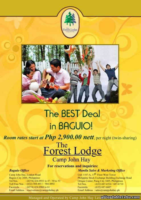 1st picture of The Best Hotel Deal in Baguio City Philippines Offer in Cebu, Philippines