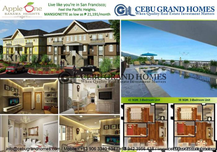 3rd picture of Banawa Heights  Towers, Mansionnettes, and Villas For Sale in Cebu, Philippines