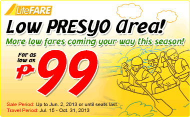 1st picture of PROMO FARE: CEBU PACIFIC@99 Offer in Cebu, Philippines