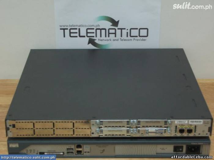 1st picture of CISCO 2811 Integrated Services Router Telematico Enterprises Inc For Sale in Cebu, Philippines