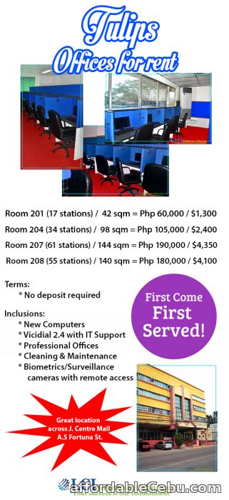 1st picture of SEAT LEASING SERVICES AT A LOW LOW PRICE For Rent in Cebu, Philippines