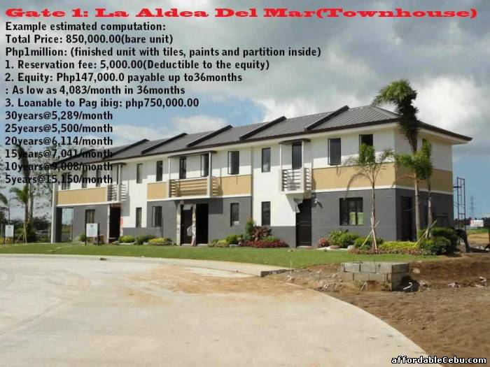1st picture of Aldea Del Mar near Opon Church as low as 4,208/month 09331397969 For Sale in Cebu, Philippines