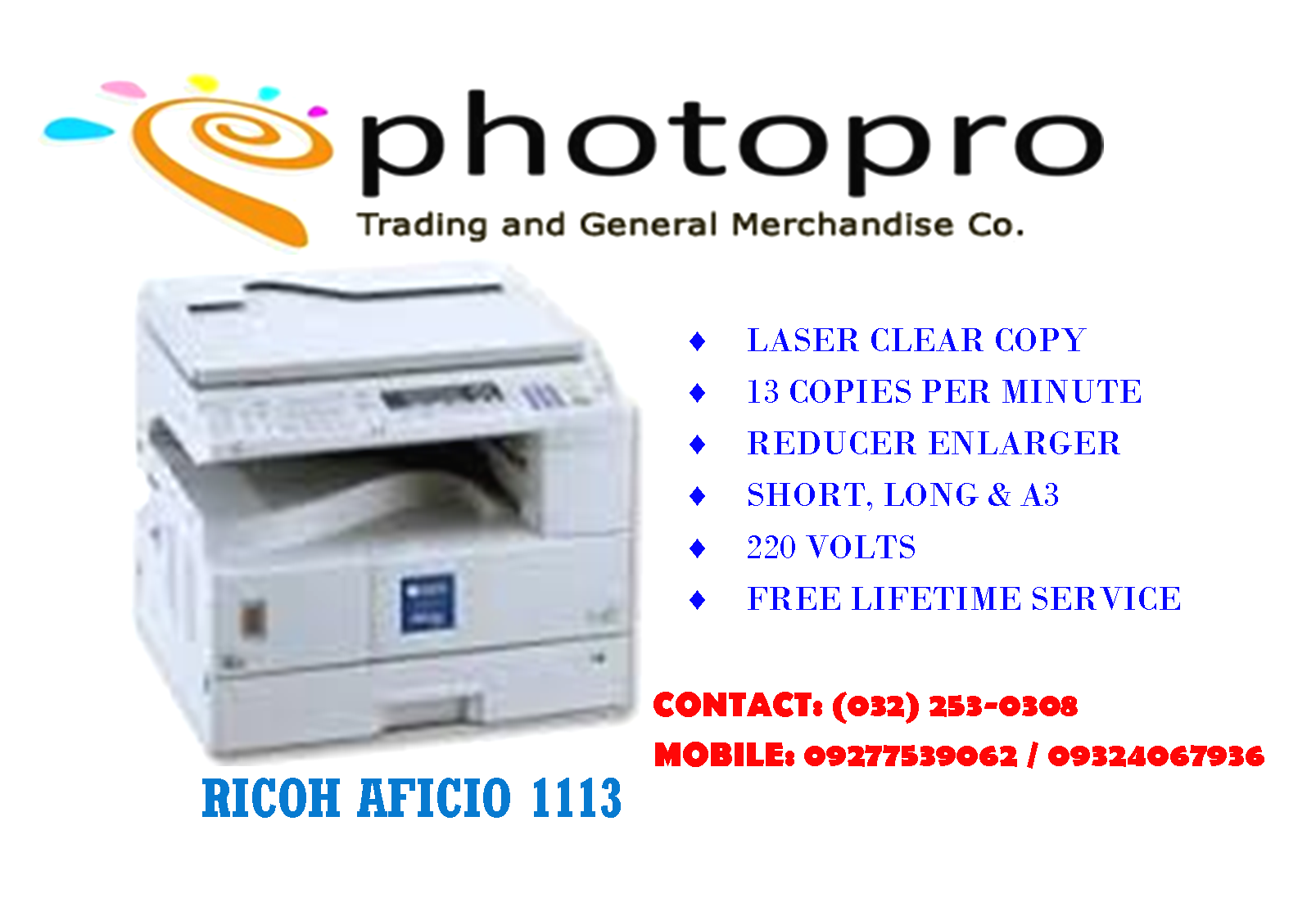 1st picture of Xerox for sale! For Sale in Cebu, Philippines