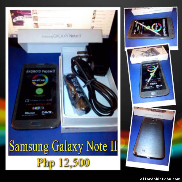 1st picture of FOR SALE : SAMSUNG GALAXY NOTE 2 TEXT 09235552722 For Sale in Cebu, Philippines