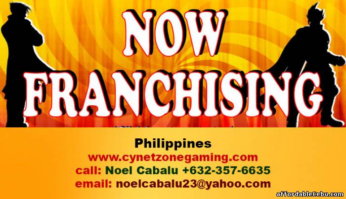 1st picture of Cynetzone Gaming Best Franchise in the Philippines Offer in Cebu, Philippines
