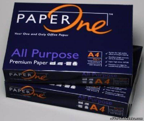 1st picture of Paper One  A4 Copy Paper 80gsm/75gsm/70gsm For Sale in Cebu, Philippines