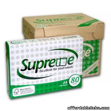 1st picture of Supreme Excellent A4 Copy Paper 80gsm/75gsm/70gsm For Sale in Cebu, Philippines