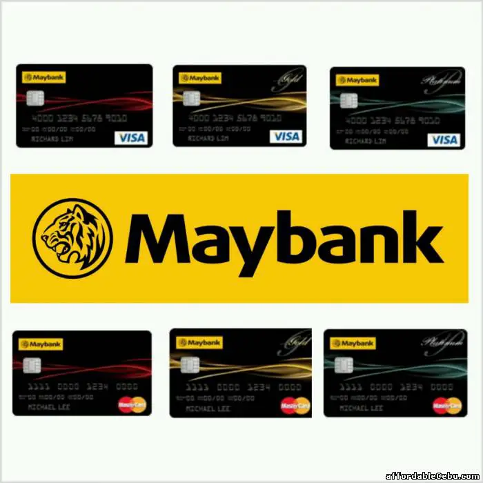 1st picture of How to Apply for a Maybank Credit Card | Maybank Credit Card Application Assistance Philippines (Online) Offer in Cebu, Philippines